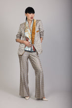 Rustic Flared Gold Suit Trousers