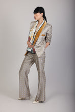 Rustic Bloom Gold Suit Jacket