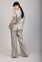 Rustic Bloom Gold Suit Jacket
