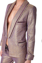 French Suit Silk & Velvet ( Suit & Jacket )